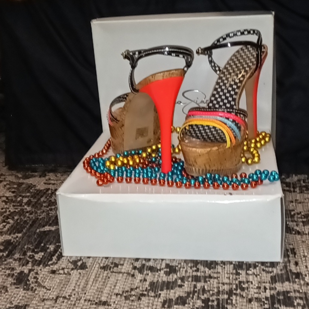 Jessica Simpson high heels